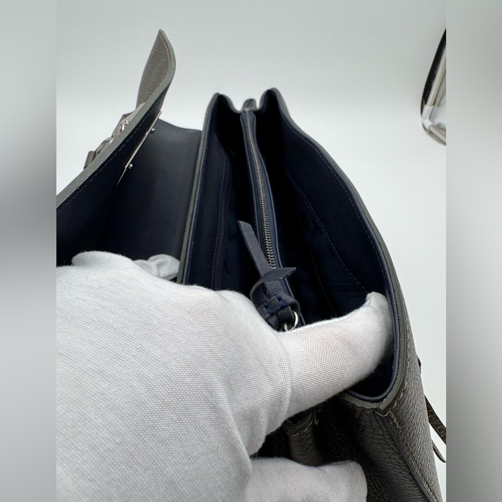 Longchamp Madeleine Leather Shoulder Bag - Picture 11 of 16